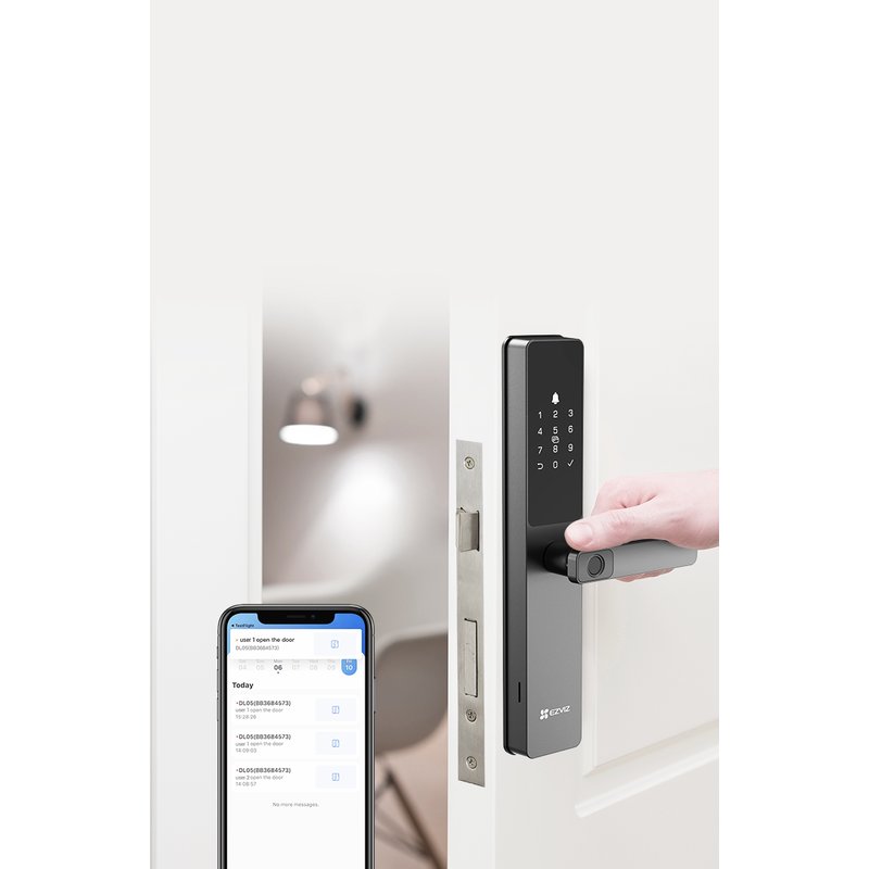Khóa cửa vân tay Ezviz DL05 thân khóa tự động