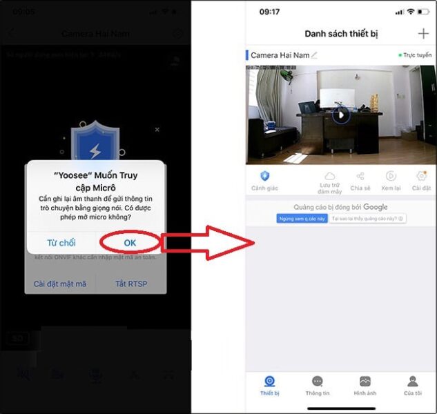 cách cài đặt, thiết lập và sử dụng camera IP Wifi Yoosee trên điện thoại và máy tính 